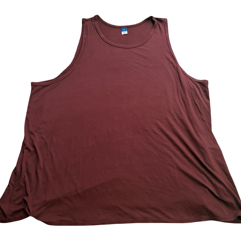 Old Navy Luxe Maroon Tank Top